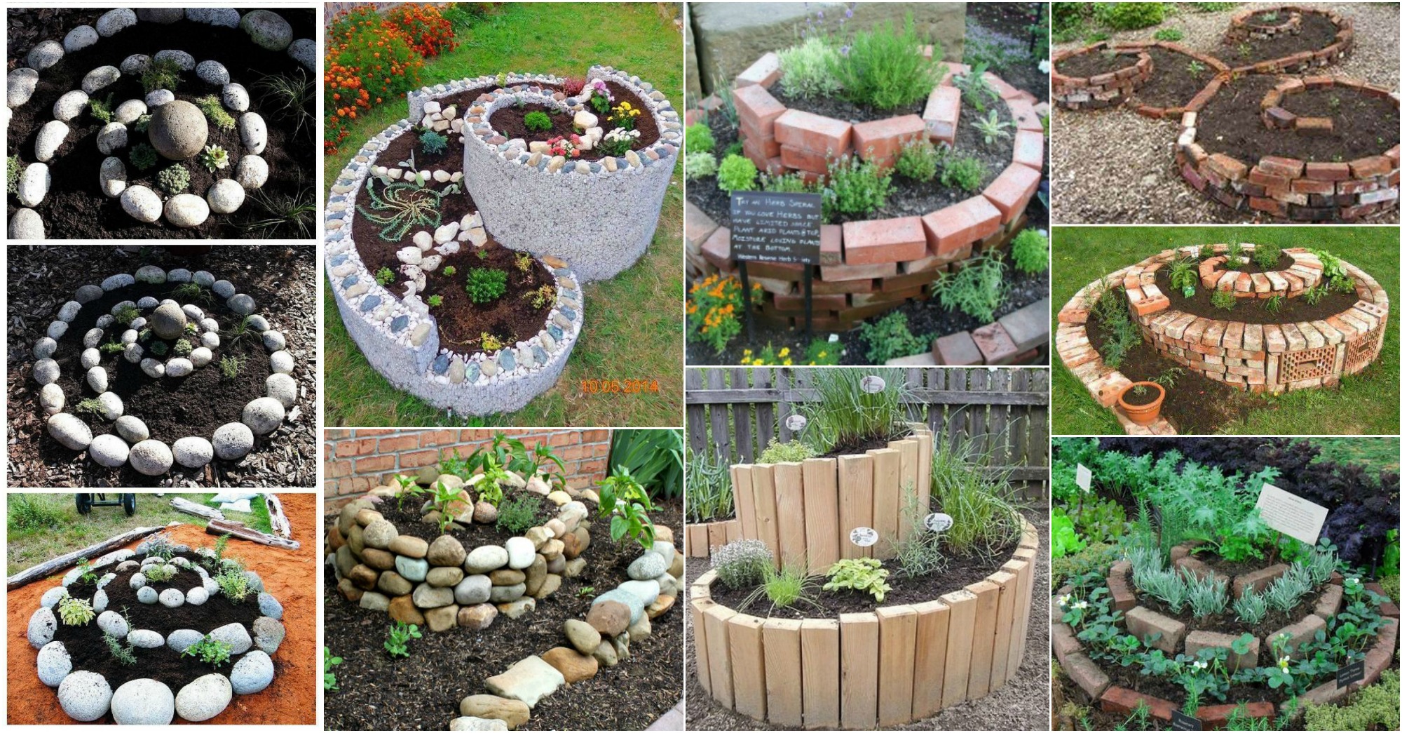 Spiral Herb Garden