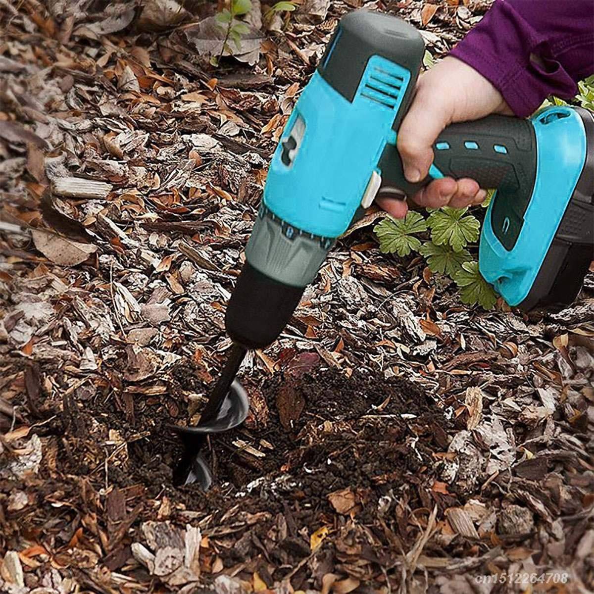 Garden Spiral Hole Drill Planter