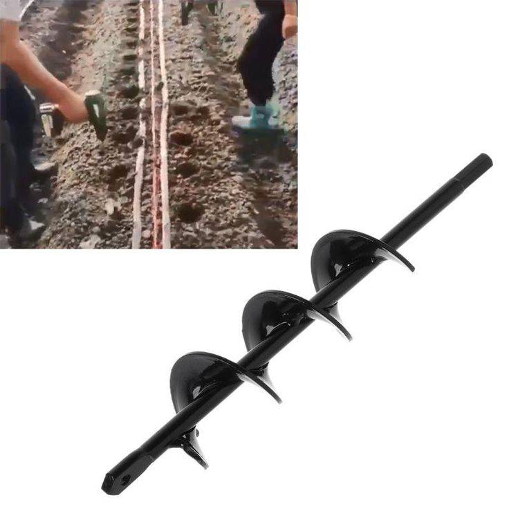 Spiral Drill Bit Planting Bulbs