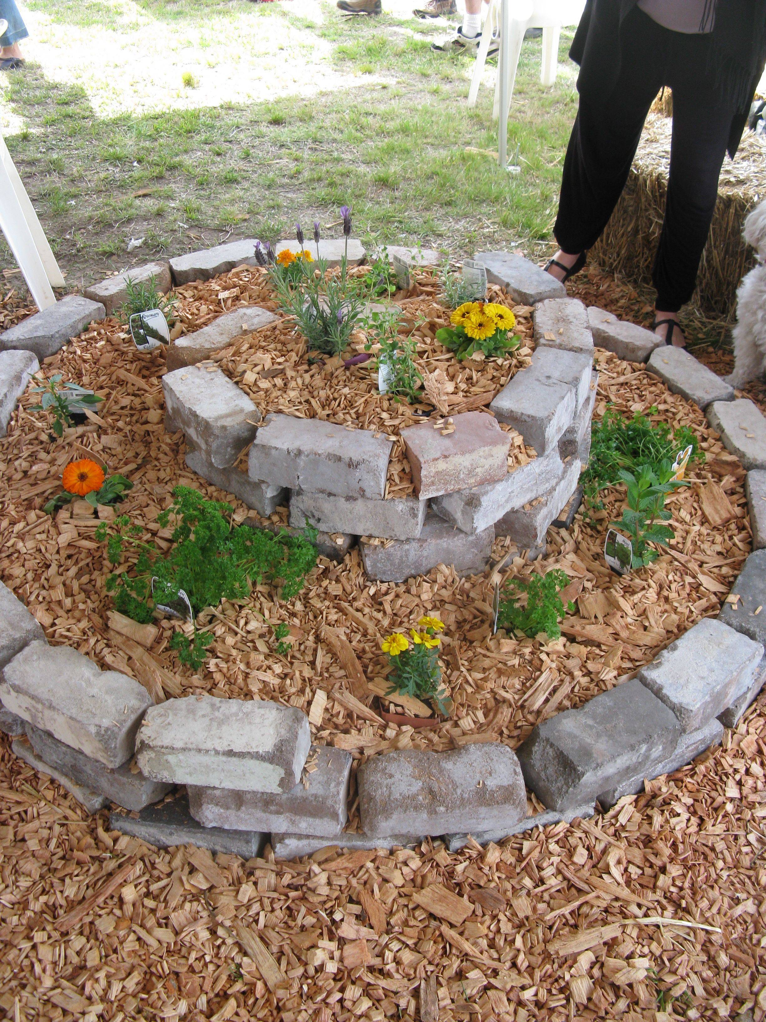 Spiral Herb Garden Ideas