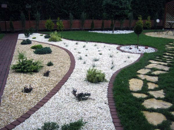 Top Best Gravel Landscaping Ideas Pebble Designs