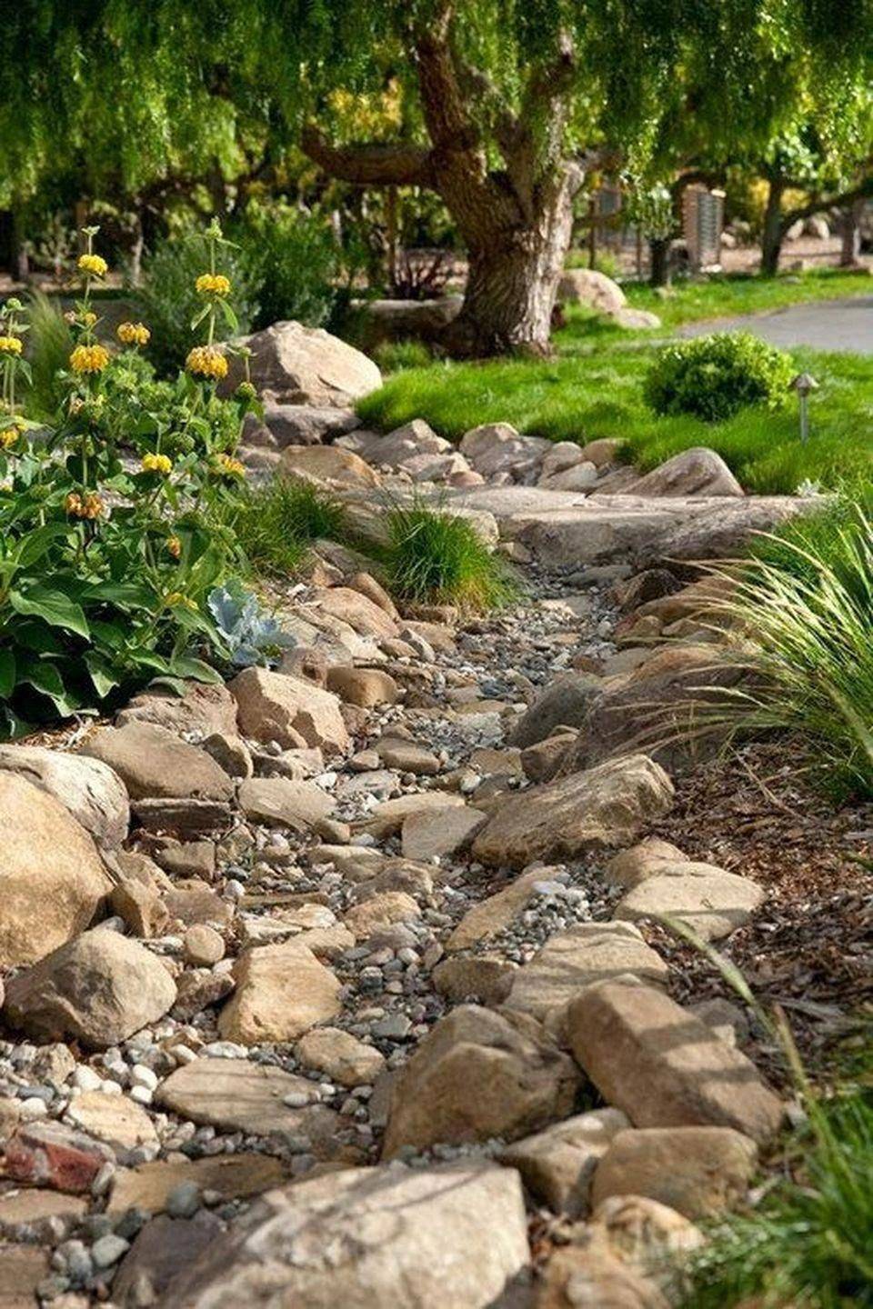 Inspiring Dry Riverbed Landscaping Ideas