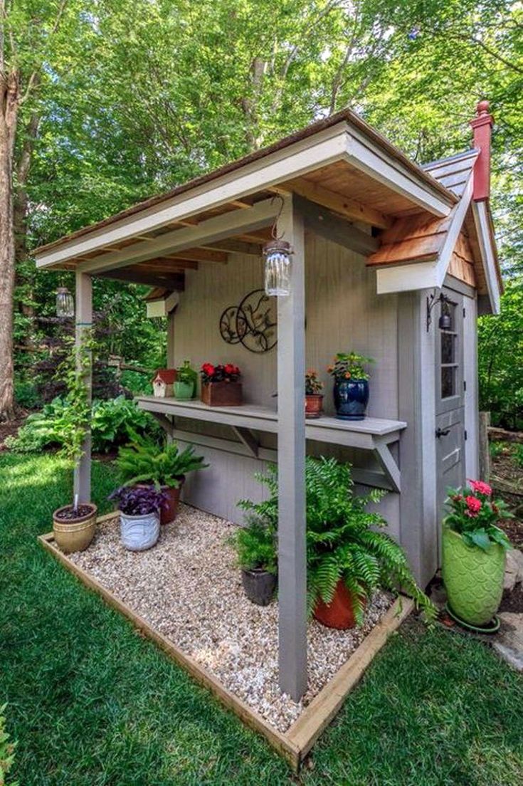 The Ultimate Outdoor Oasis Rustic Shed
