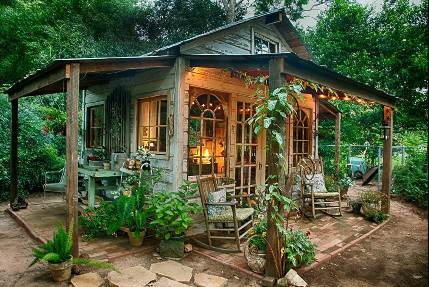 These Rustic Shed