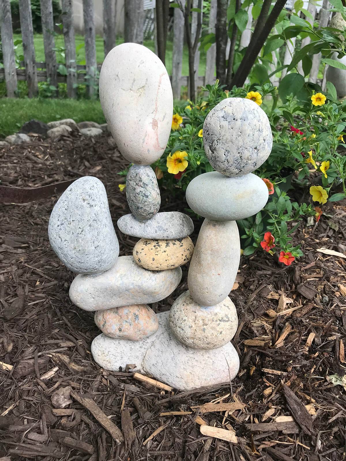 Impressive Stone Garden Decorations