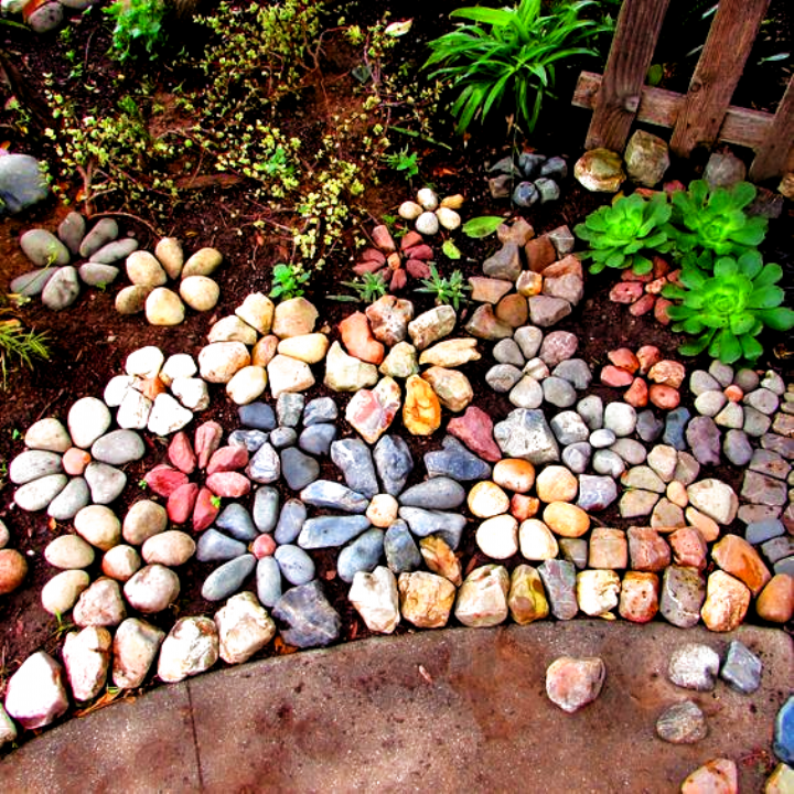 Simple Rock Garden Decor Ideas