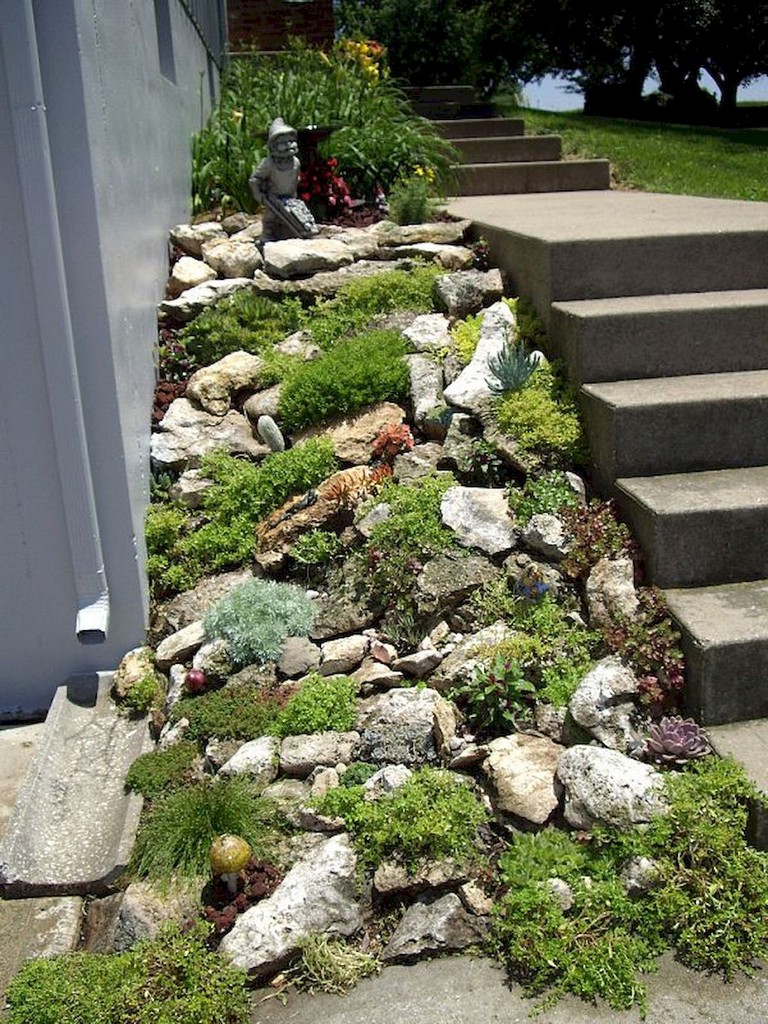 Genius Low Maintenance Rock Garden Design Ideas
