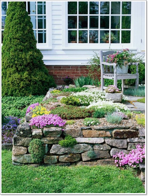 Genius Low Maintenance Rock Garden Design Ideas