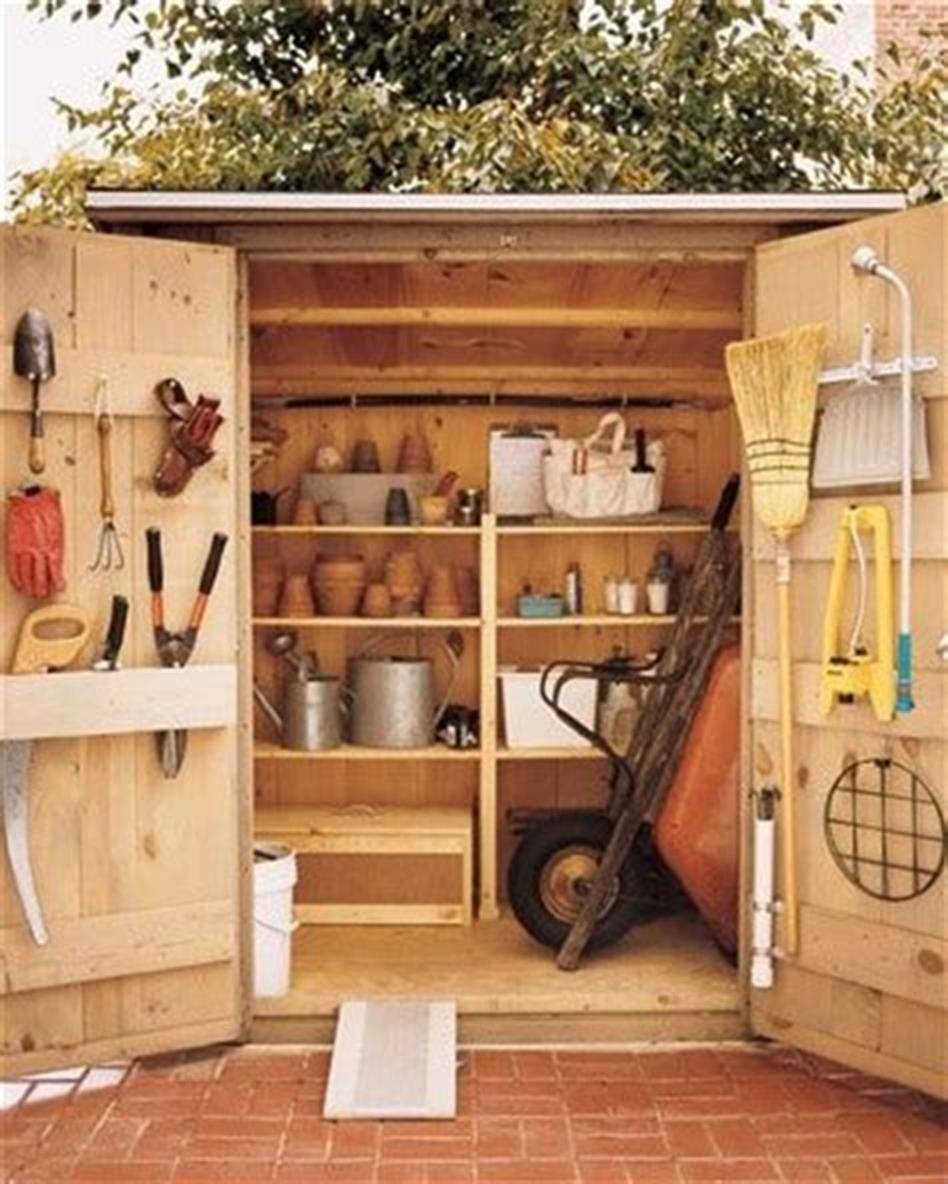 Your Own Whimsical Garden Tool Shed Diy