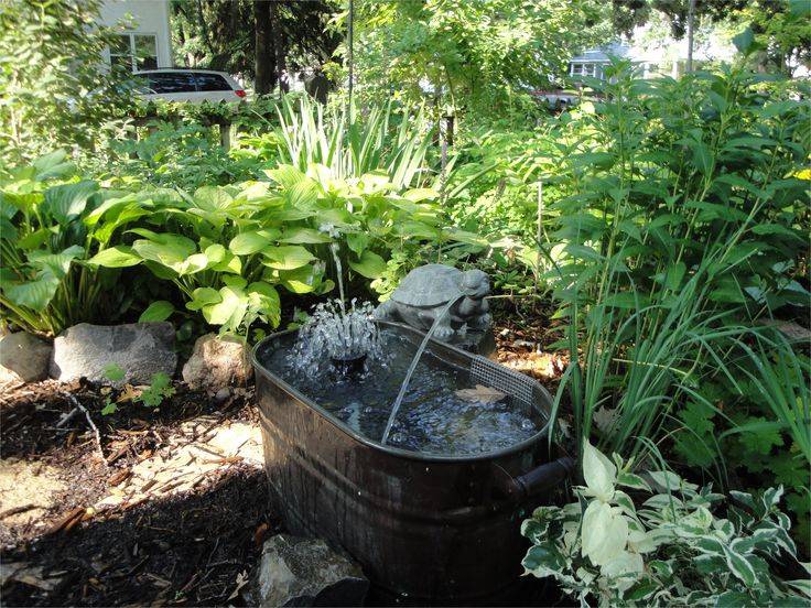 A Tiered Birdbath