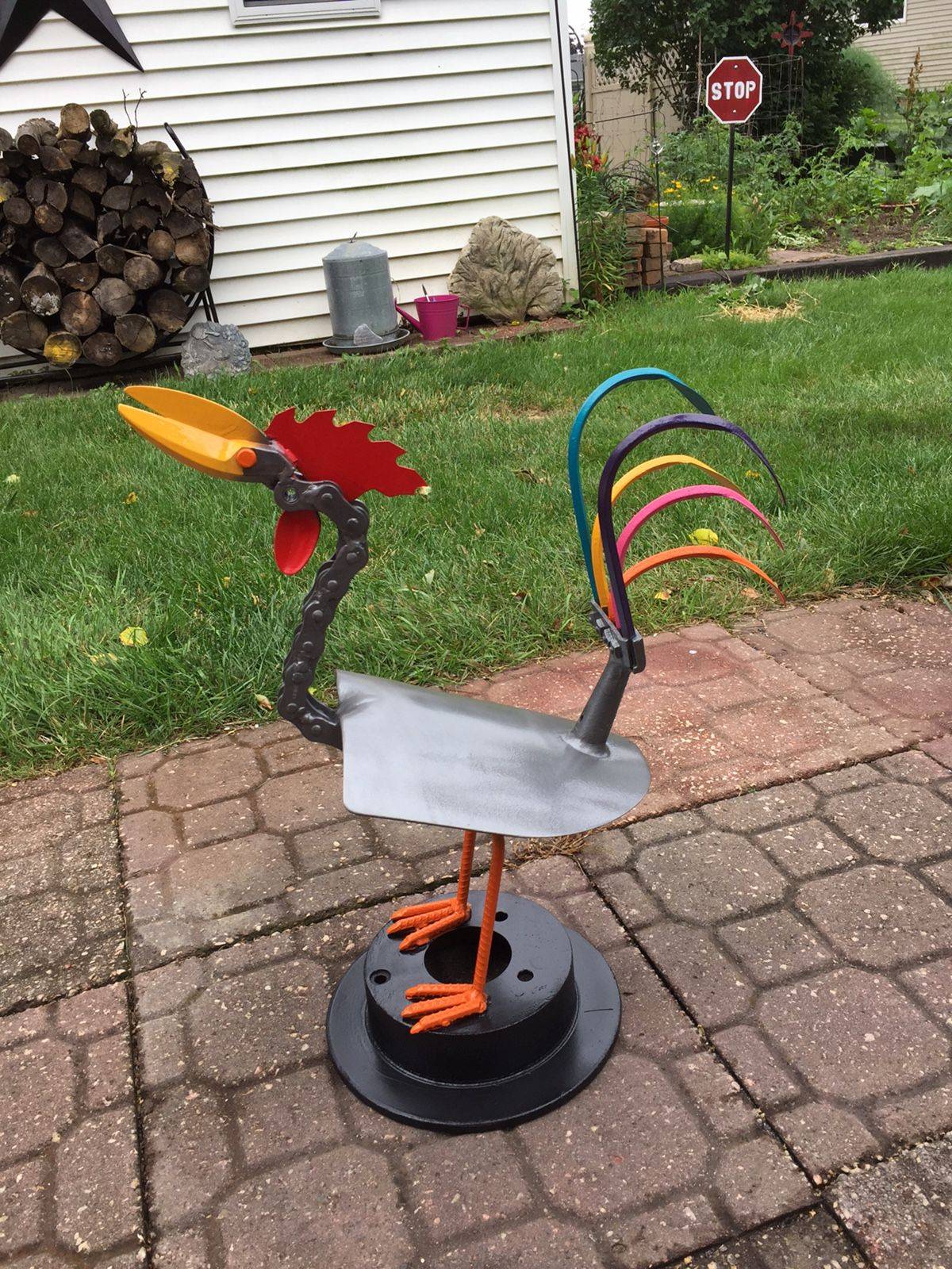 Fantastic Metal Garden Art Design Ideas