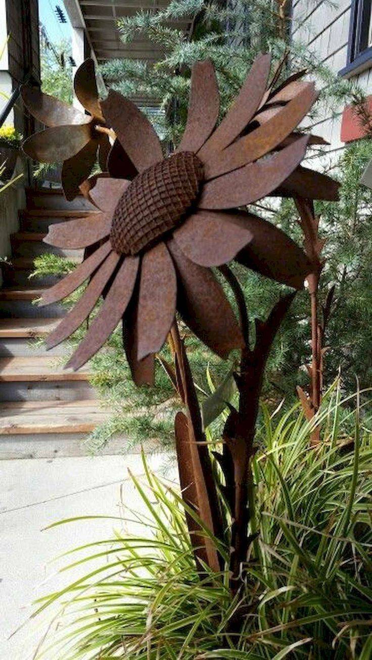 Amazing Awesome Outdoor Metal Garden Art Ideas You Must Try Http