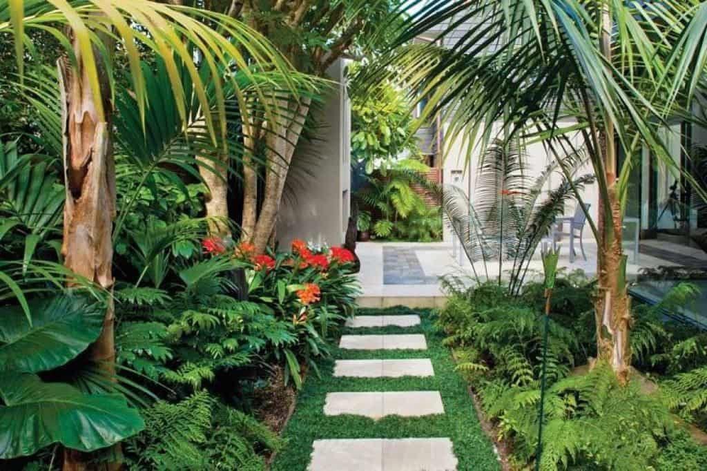 Awesome Tropical Garden Landscaping Ideas Tropical Garden Design
