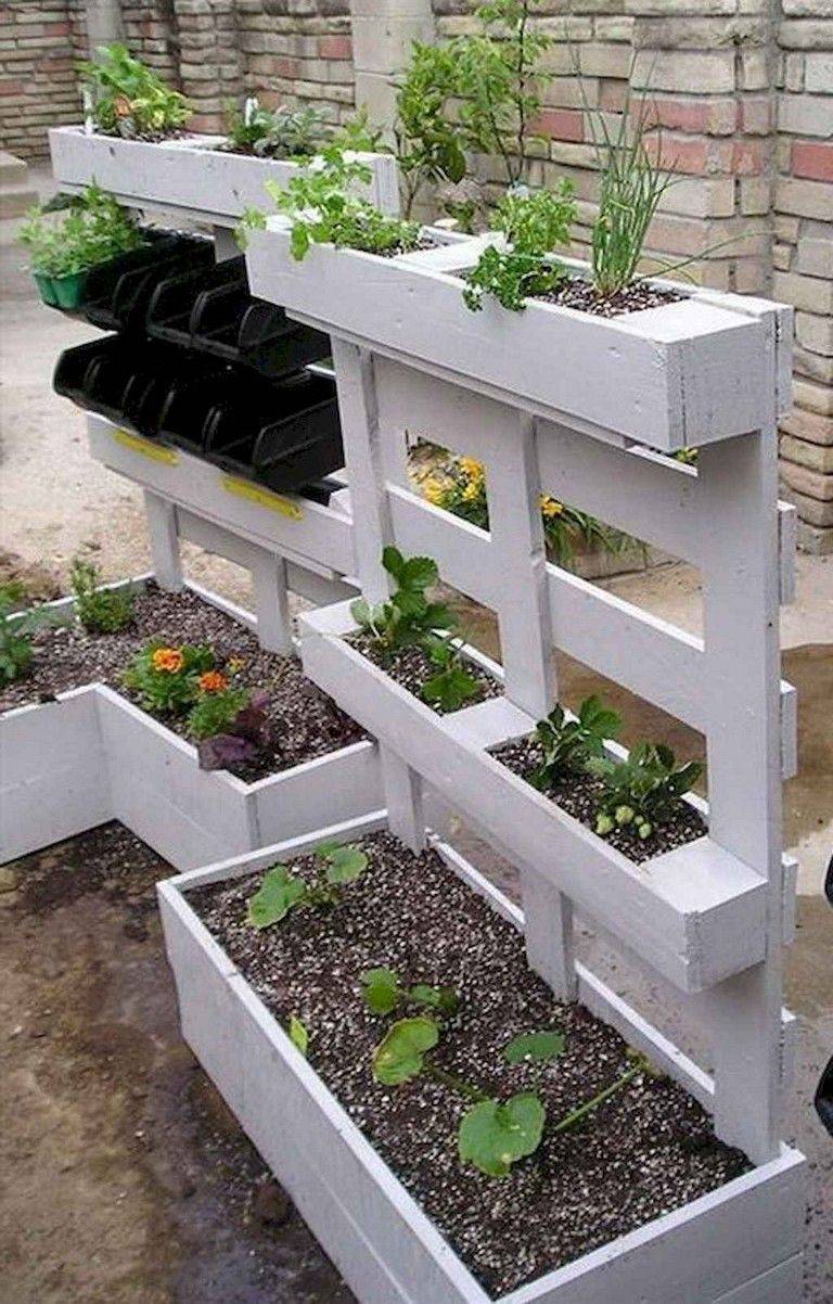 A Vertical Herb Garden