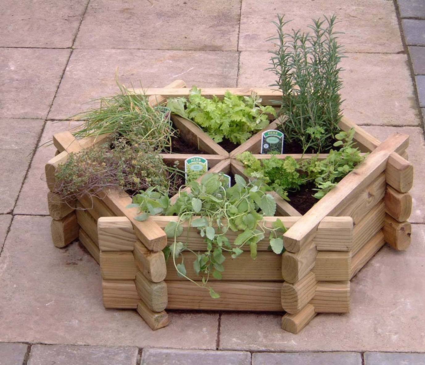 Cool Small Herb Gardens