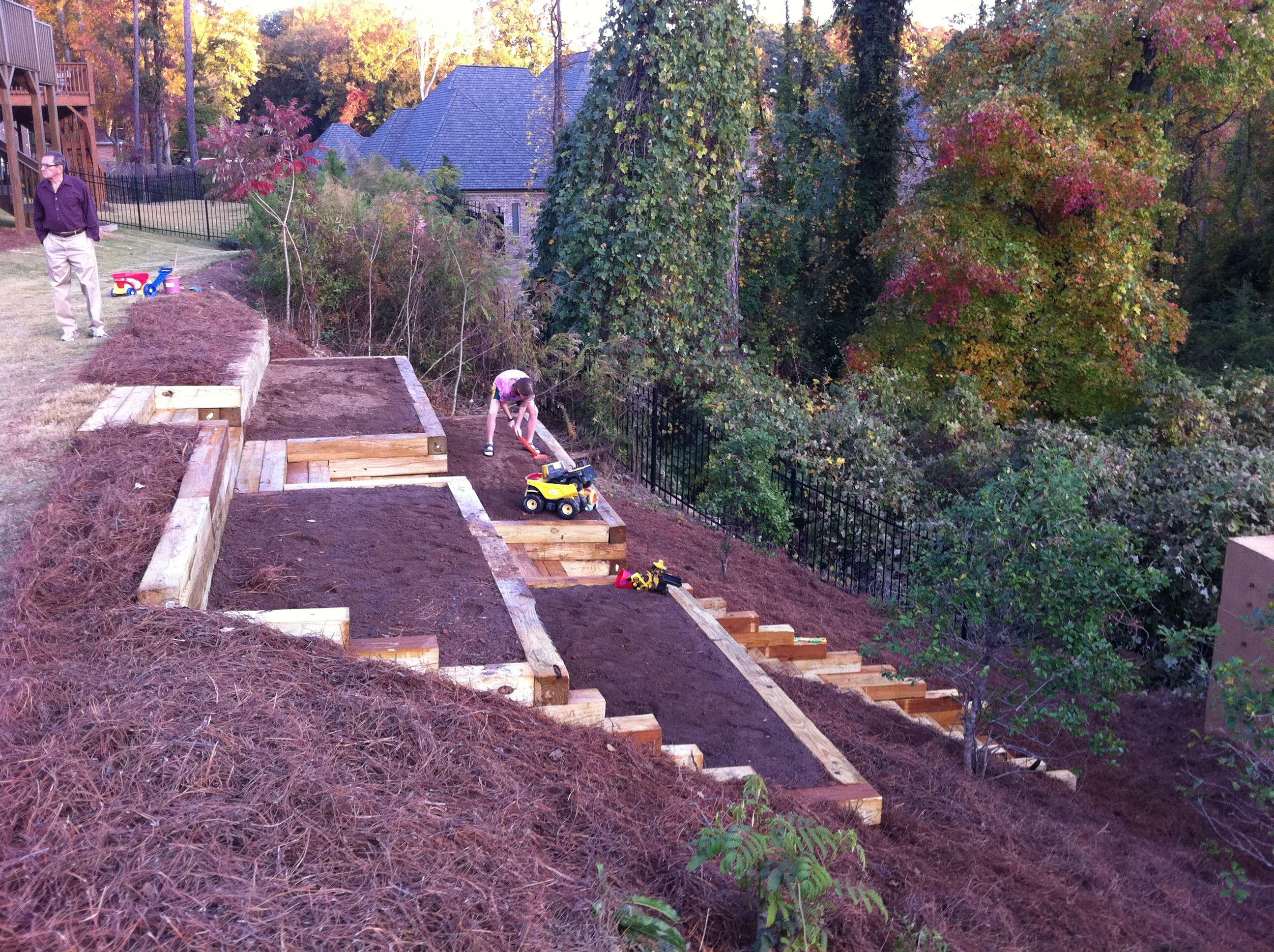 Terraced Garden Beds