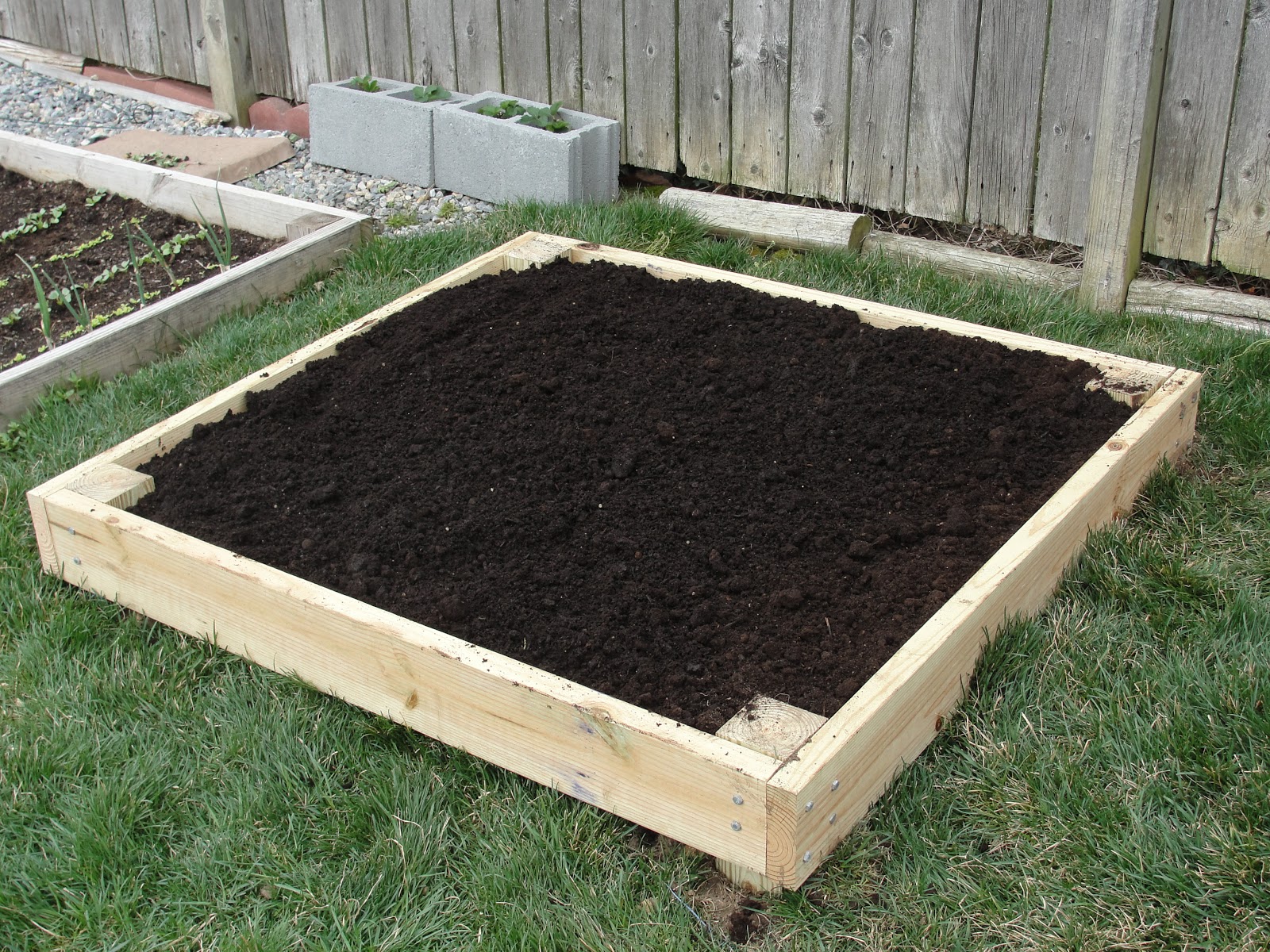 A Diy Raised Garden Bed