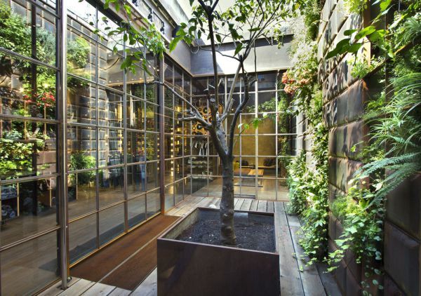 Replay Barcelona Interior Vertical Garden Design Vertical Garden
