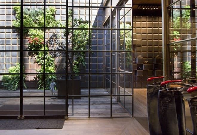 Replay Barcelona Interior Vertical Garden Design Vertical Garden