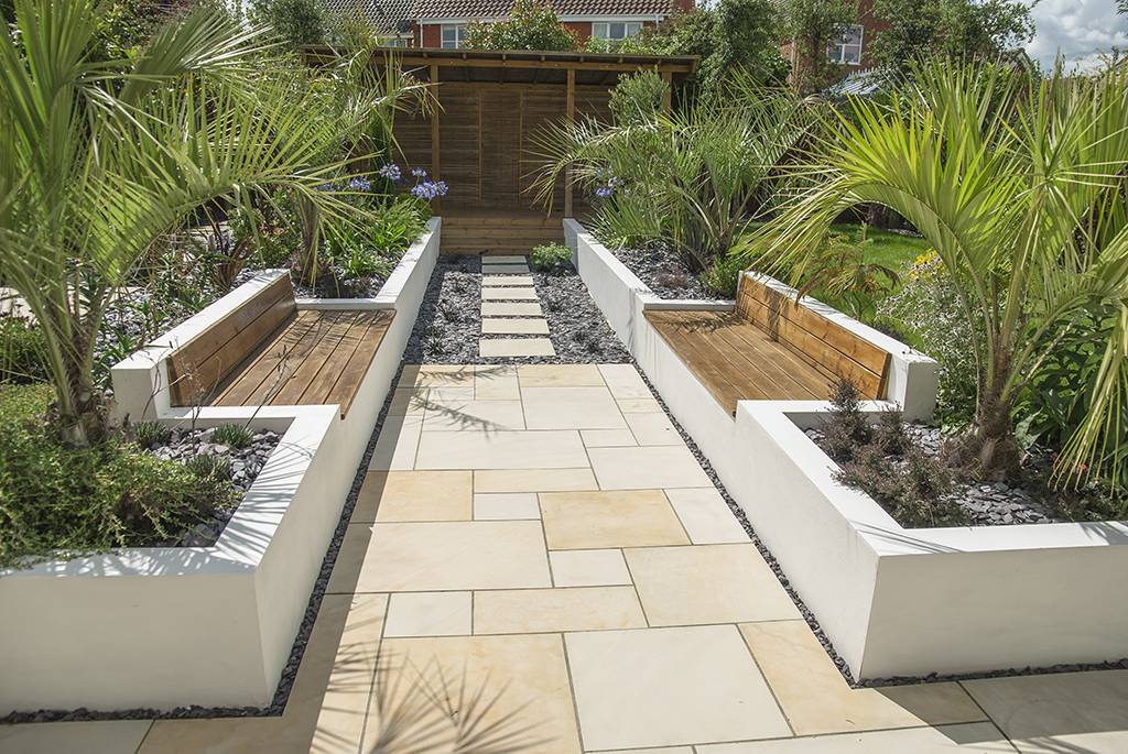 Exquisitemoderngardendesignwithbeautifullightingsendearing