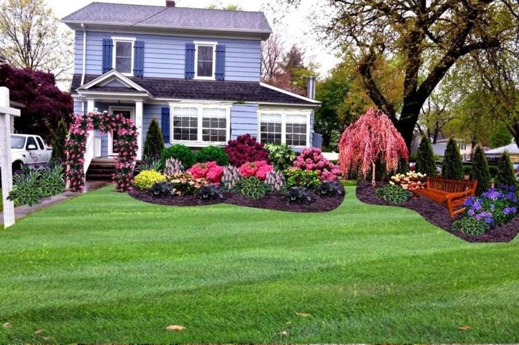 Pretty Small Front Yard Landscaping Ideas