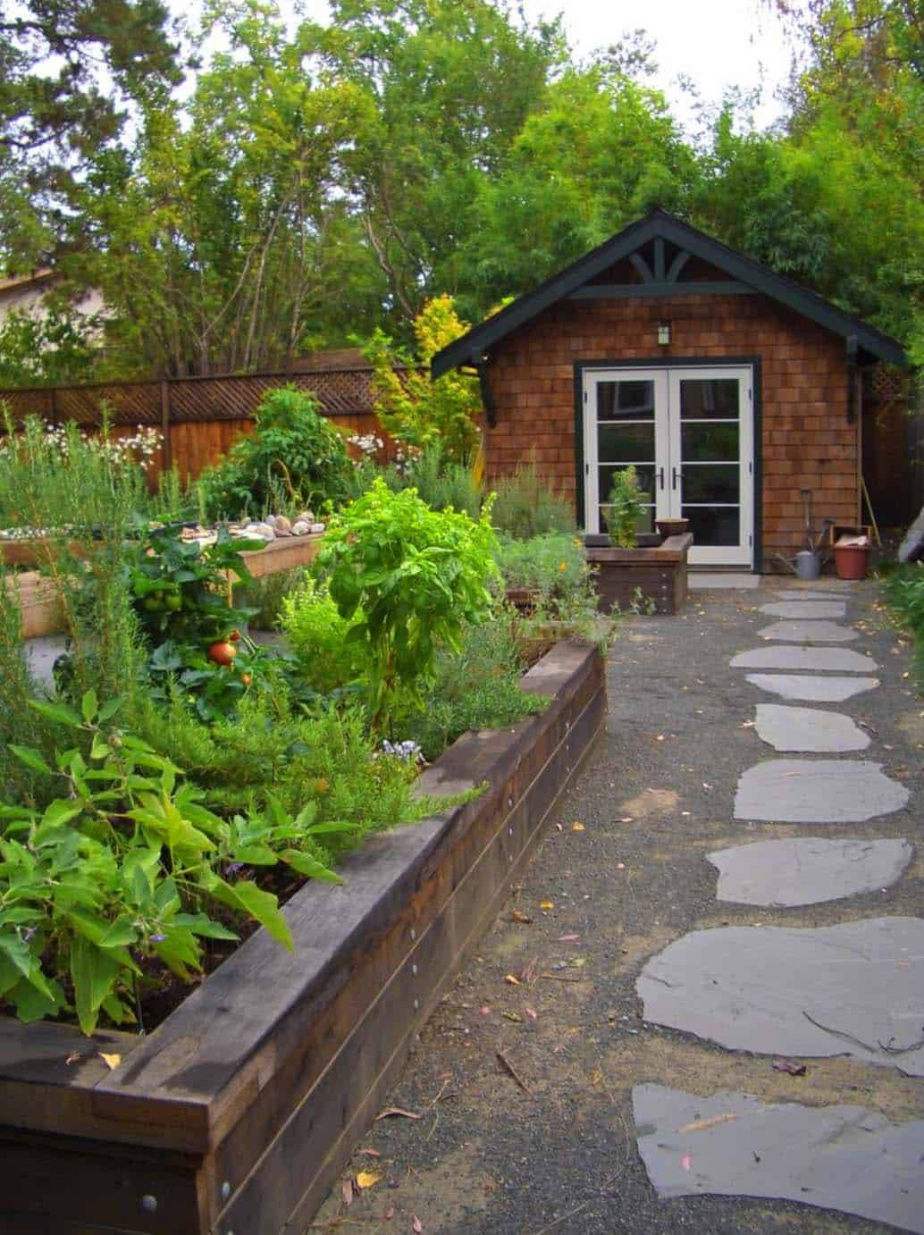 A Charming Family Vegetable Garden Hgtv