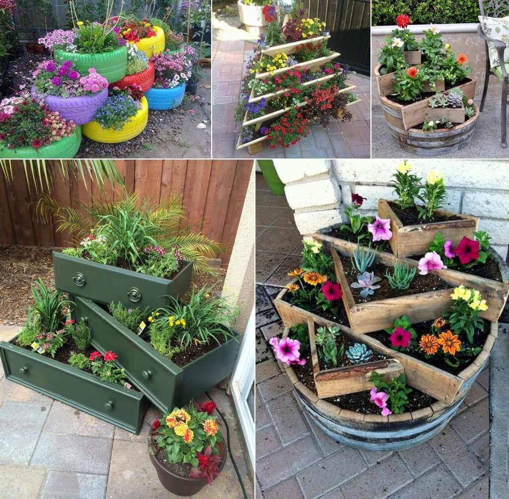 Unique And Creative Garden Planter Ideas You Never Thought Of The