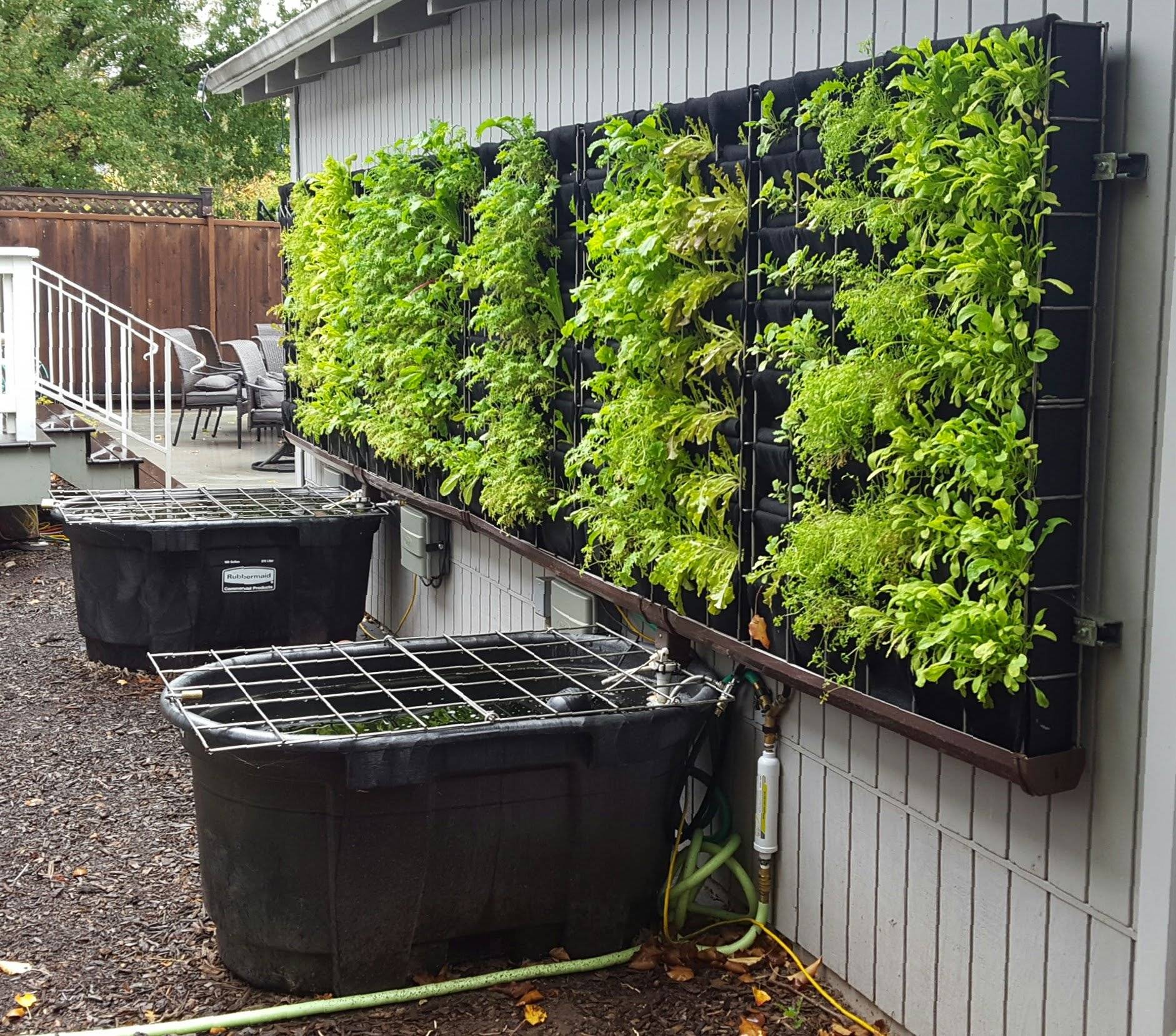 Aquaponic Vertical Vegetable Garden Vertical Vegetable Garden