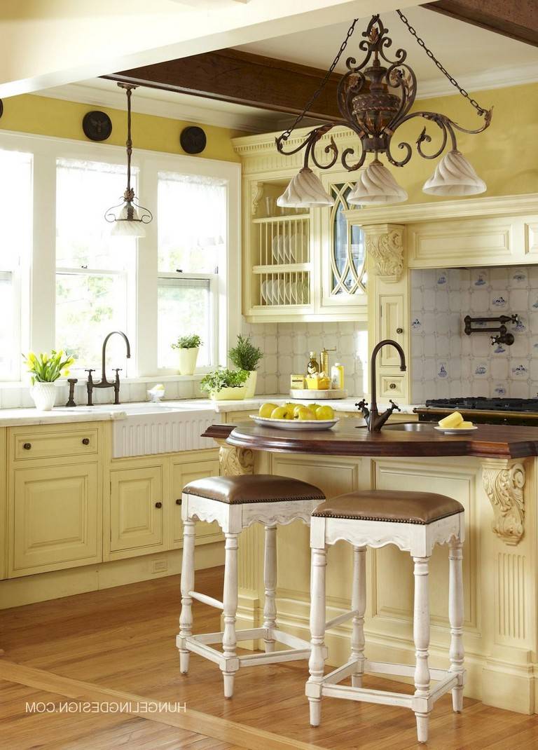 Gorgeous French Country Kitchen Design