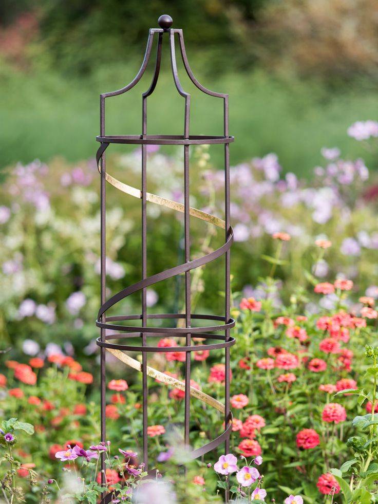 Creative Garden Obelisk Ideas