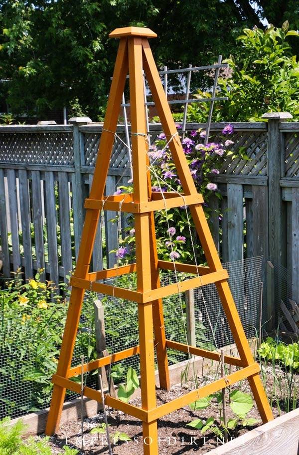 Creative Garden Obelisk Ideas