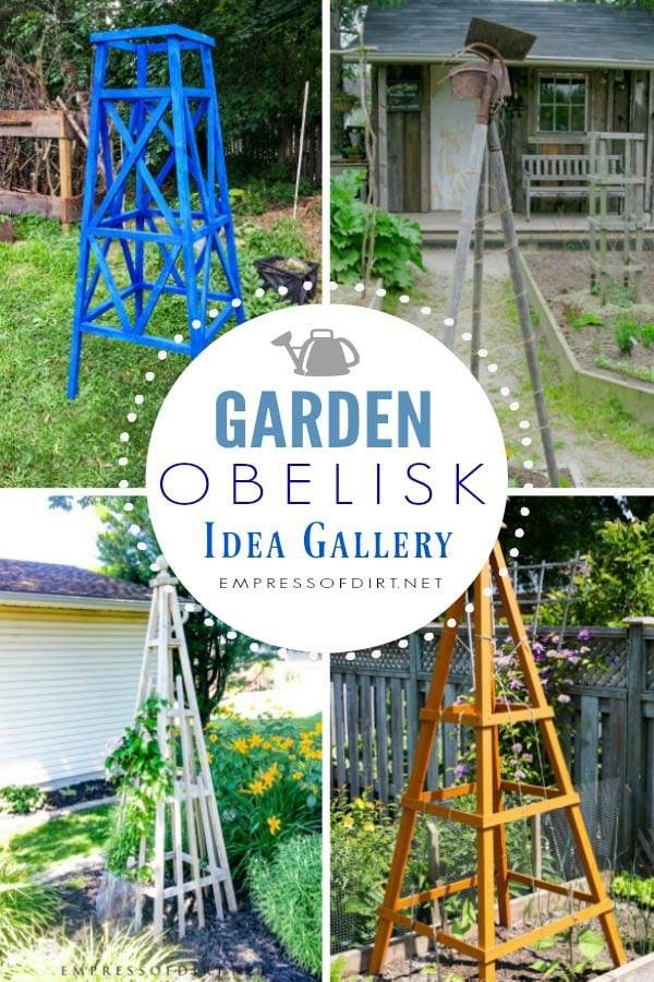 Nocturne Plant Pot Obelisk Trellis