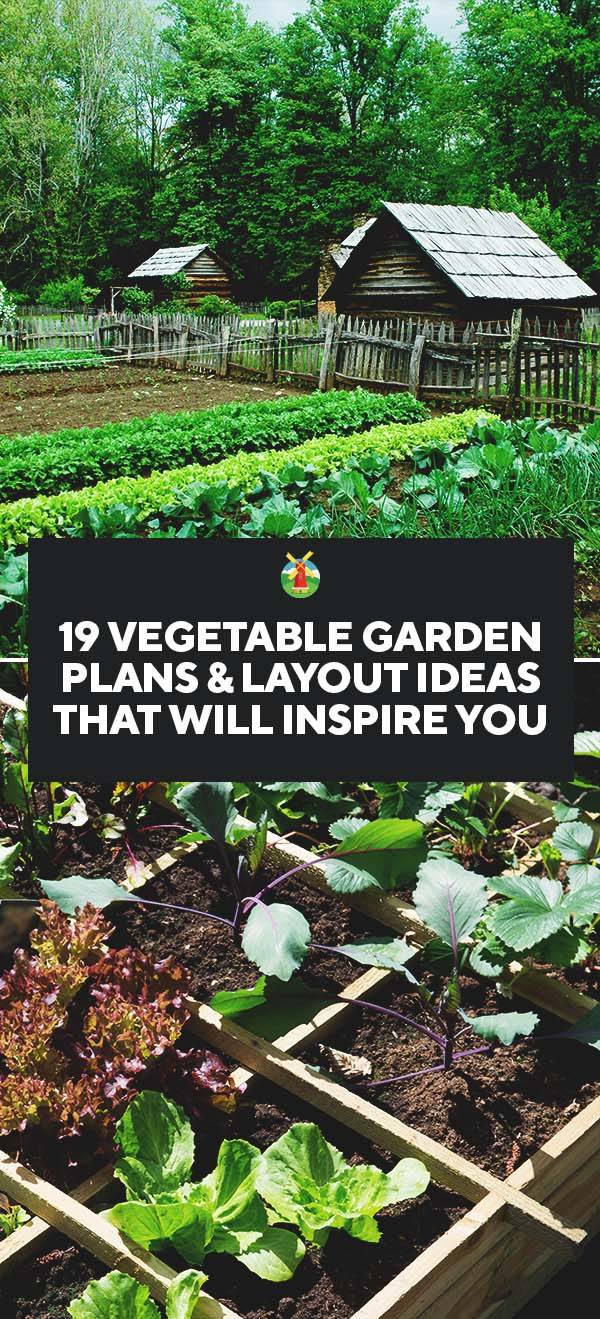 Brilliant Vegetable Garden Layout Ideas