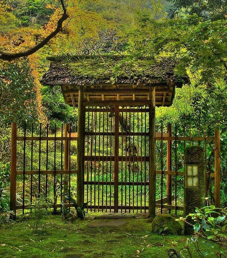 Natural Japanese Fence Design Perfect Landscaping Ideas