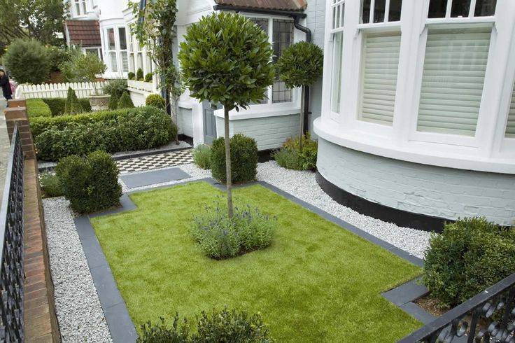 Formal Front Garden Accent Garden Designs