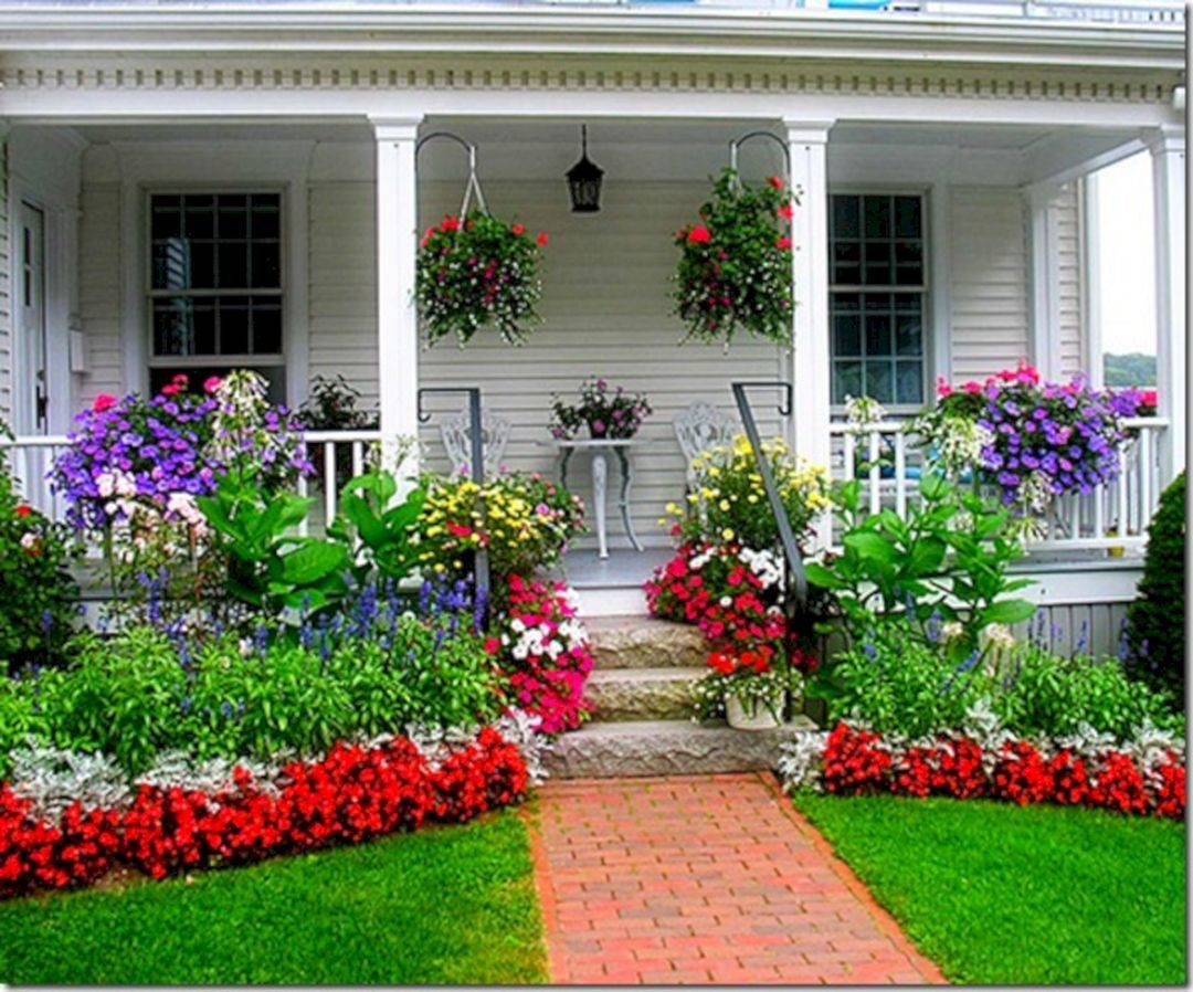 Gorgeous Simple And Beautiful Front Yard Landscaping Ideas