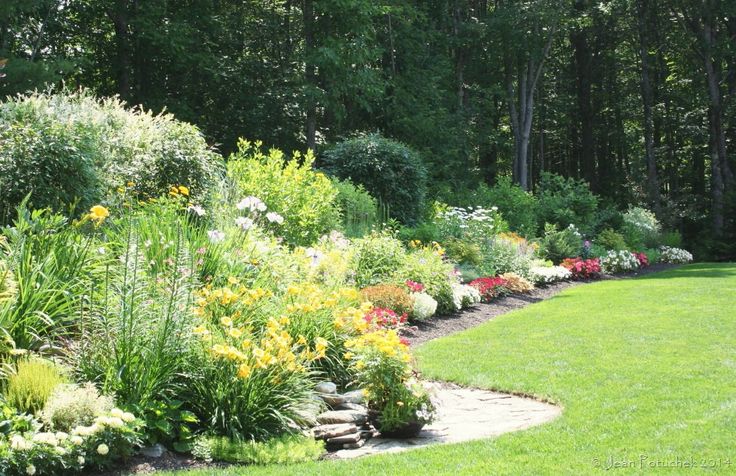 Border Long Narrow Garden Bed Ideas