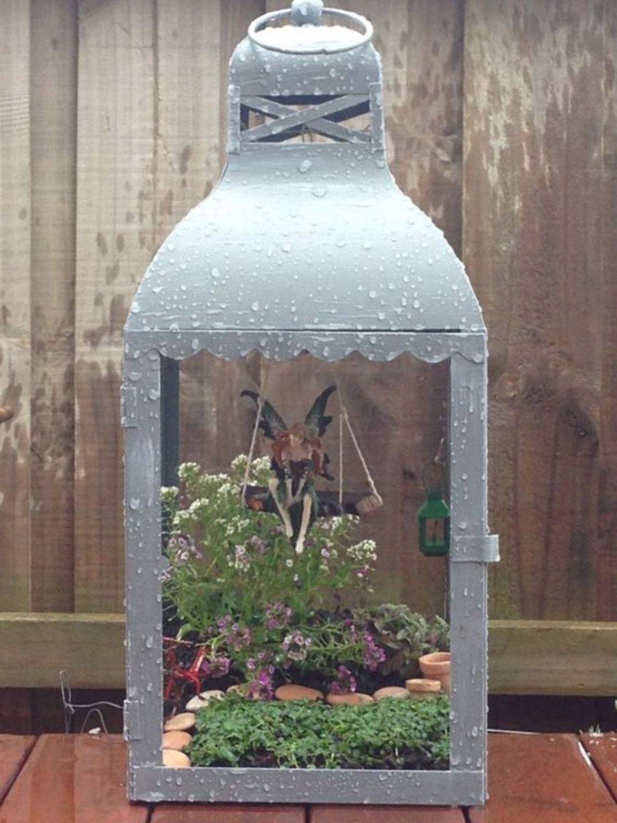 Diy Garden Lantern Ideas Fairy Garden Ideas