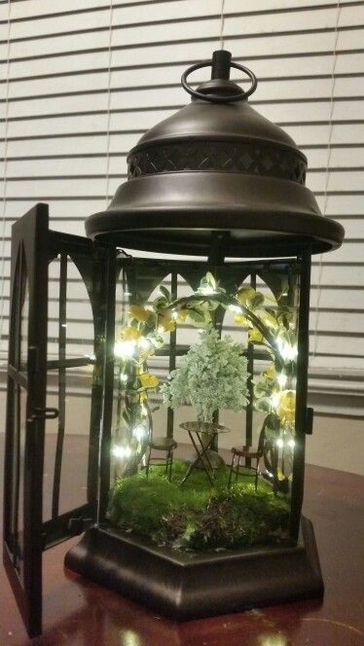 Classic Fairy Lighted Lantern Decor