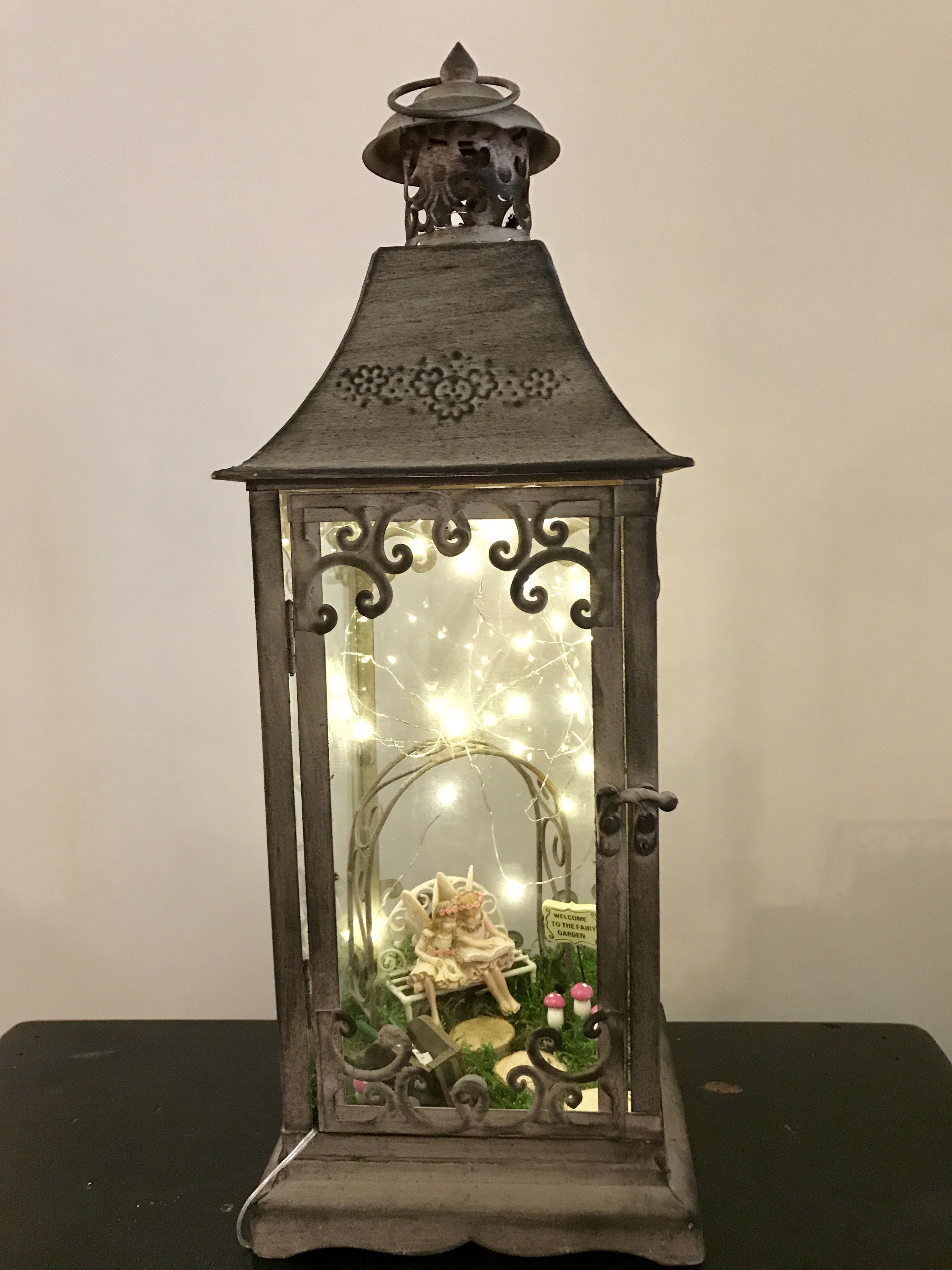 Fairy Garden Lantern Sparrow Innovations