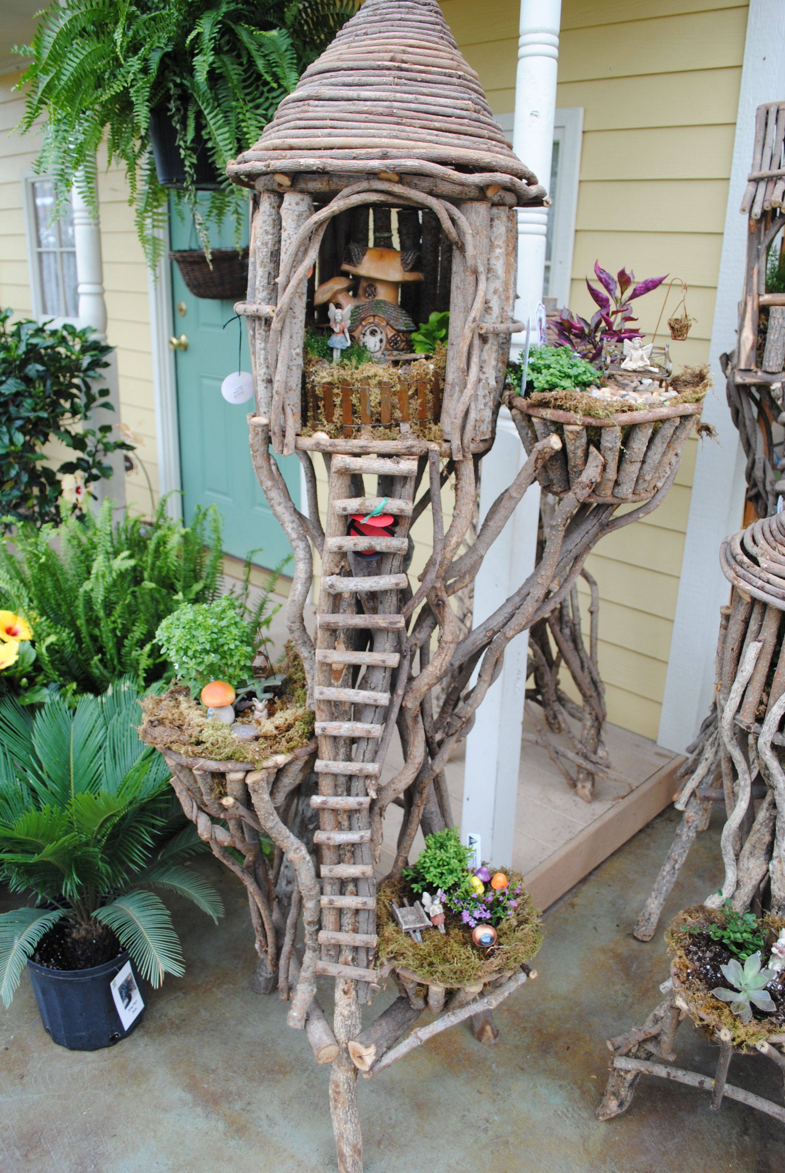 Wonderful Whimsical Garden Ideas Fairy Tree Houses