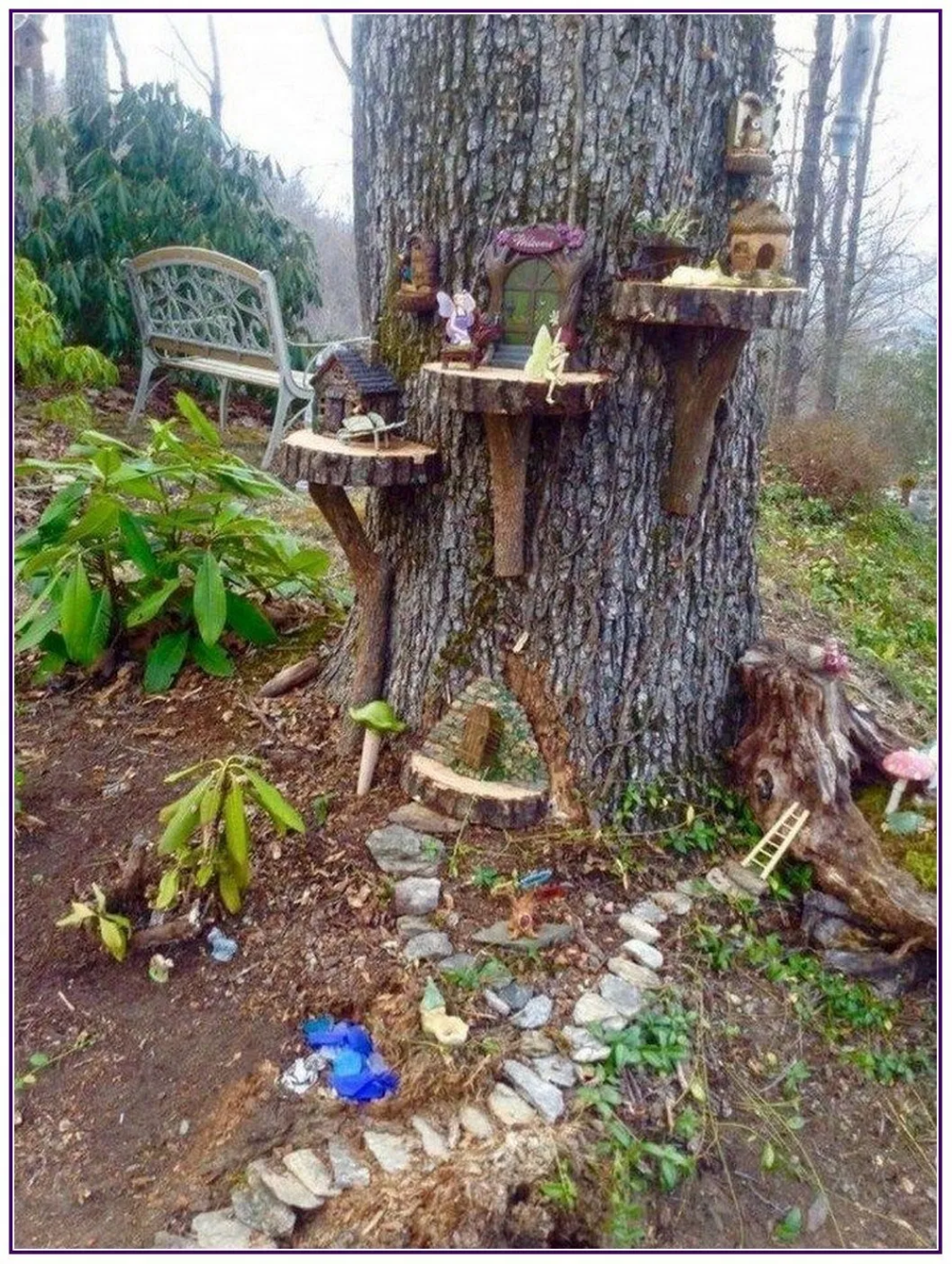 Fairy House Tree Stump Ideas
