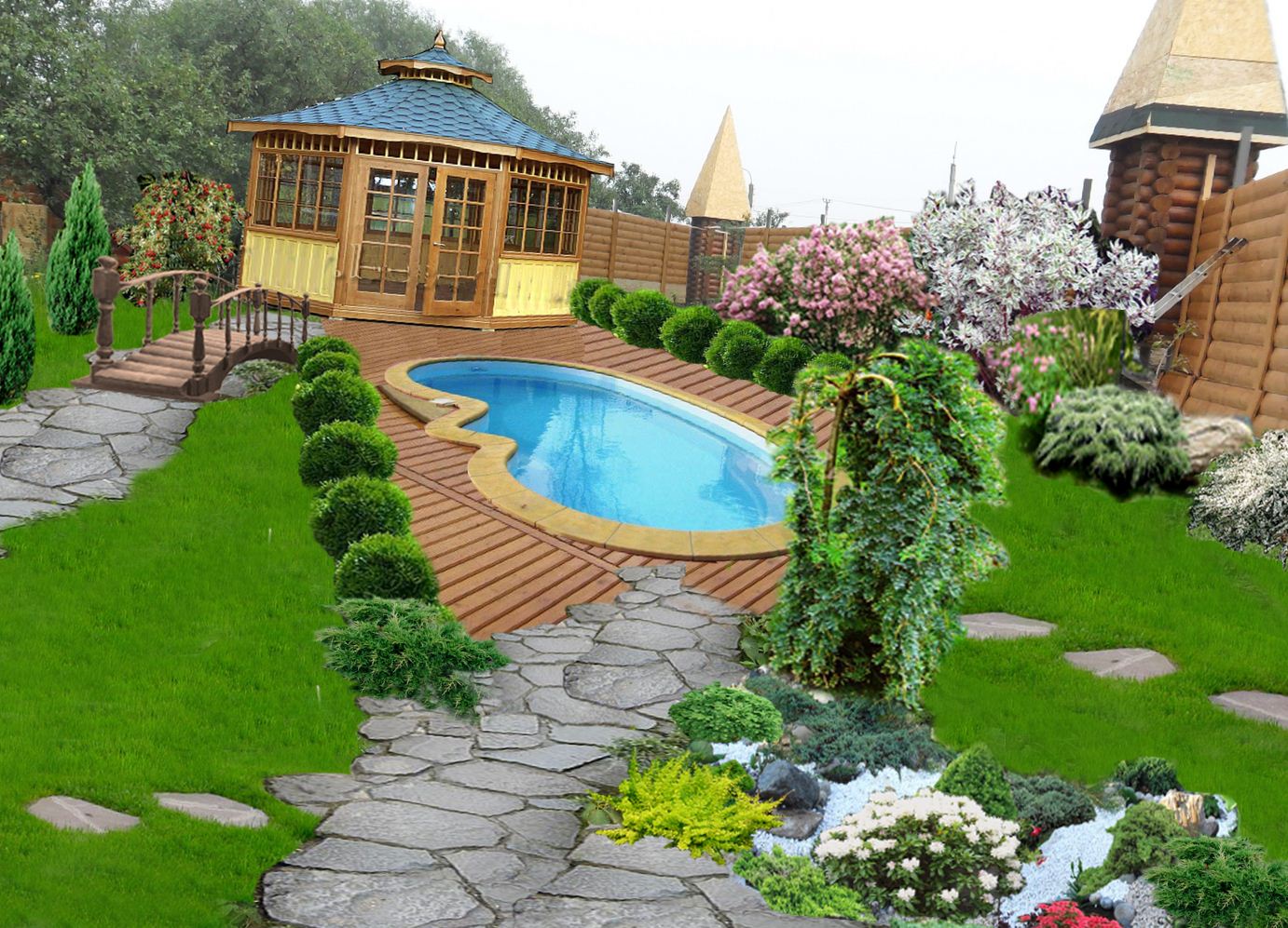 Great Backyard Landscaping Design Ideas