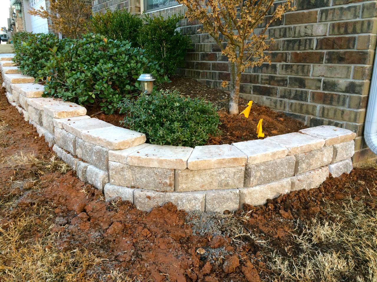 Landscape Retaining Wall Design Installation Rosehill Gardens