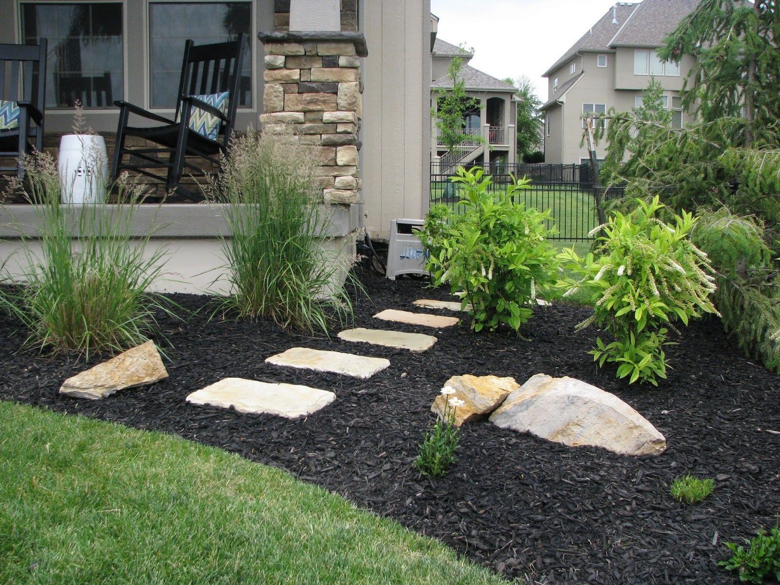Natural Stone Landscaping Stock Photo Download Image Now Istock