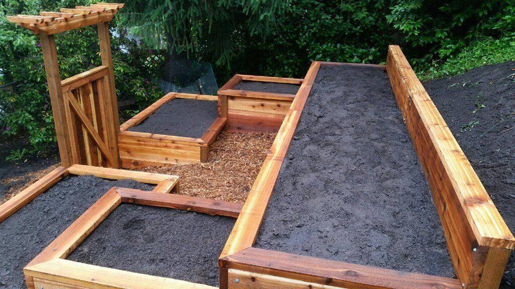 A Slope Youtube Sloped Garden