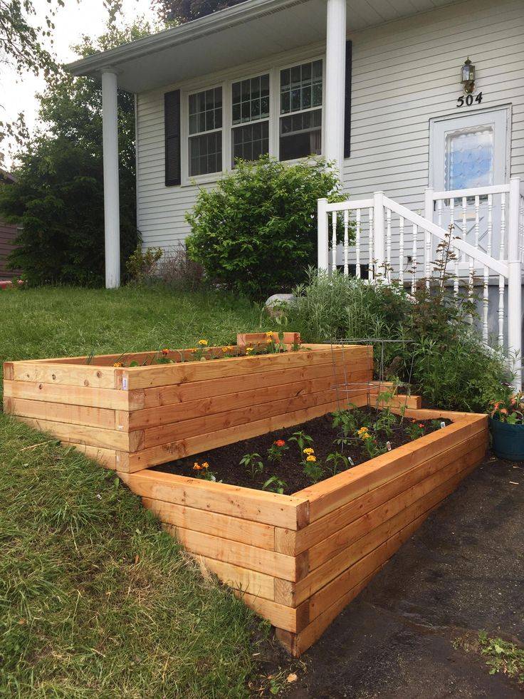Terraced Raised Bed Container Gardening
