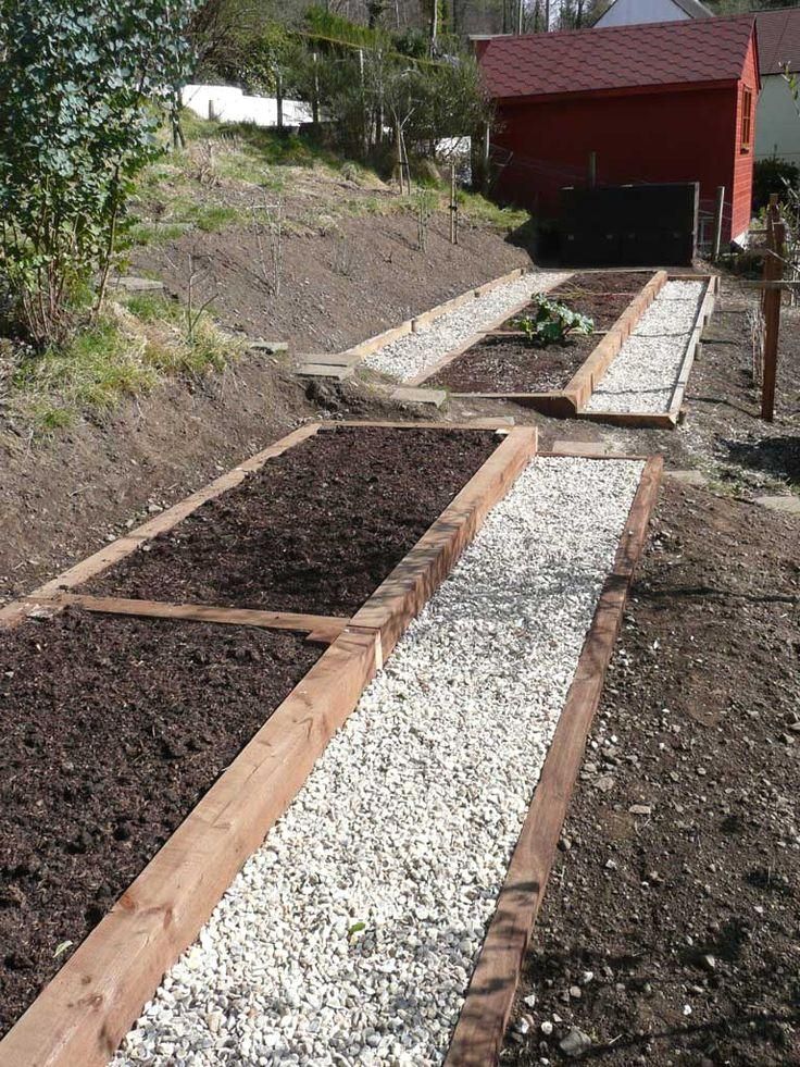 Terraced Cedar Raised Garden Bed