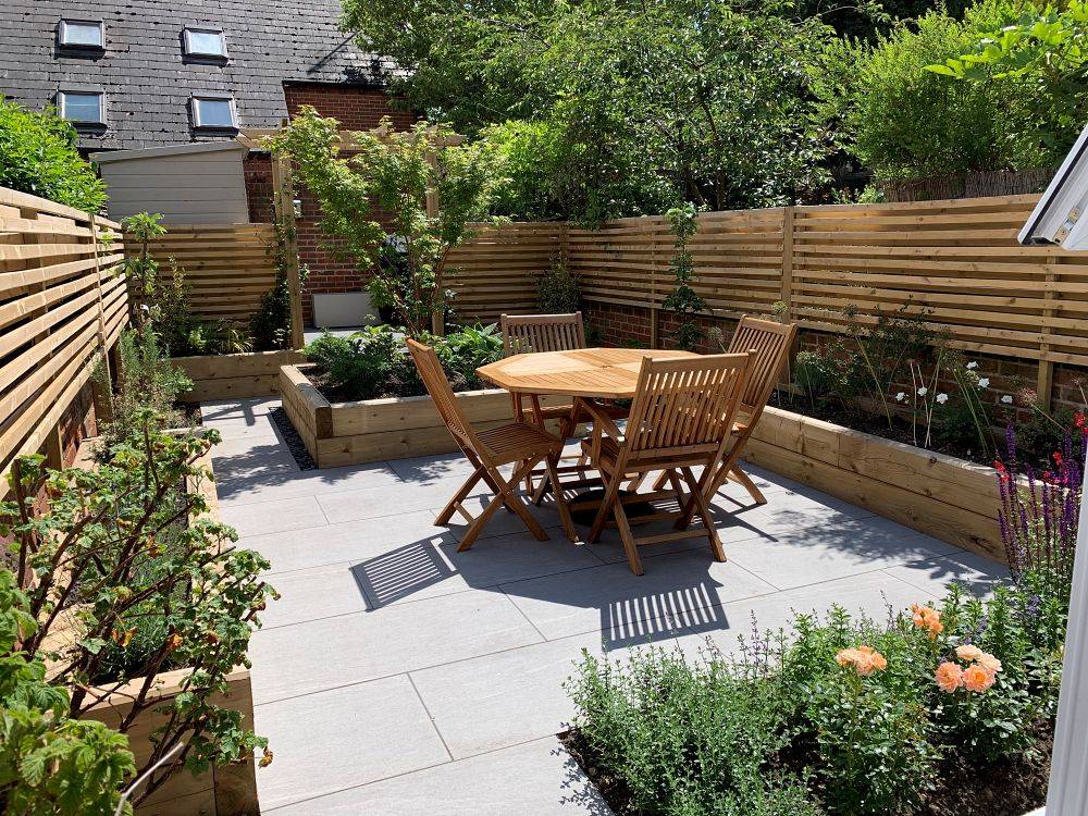 Patioslabsidea Terrace Garden Design