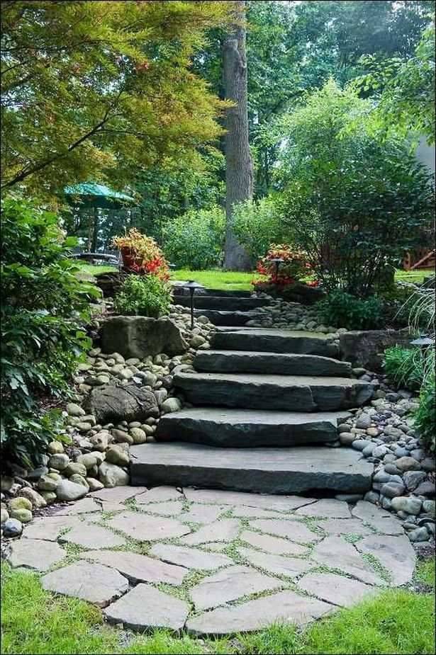 Creative Garden Stair Ideas